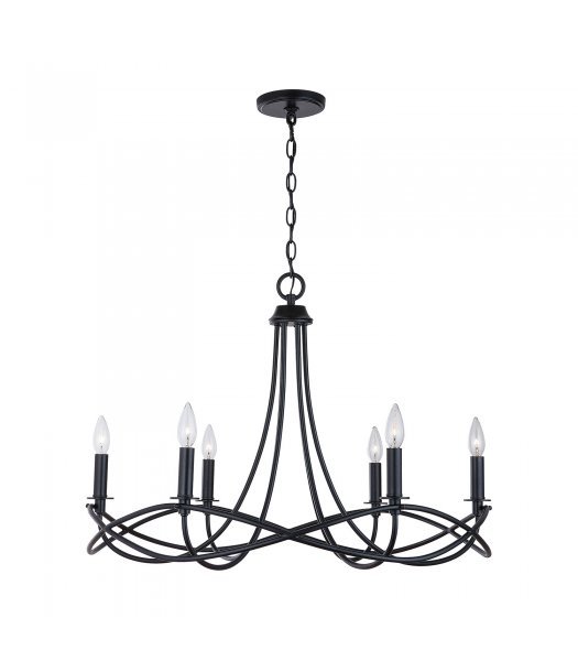 Capital Lighting 431661MB Sonnet 6 Light Chandelier